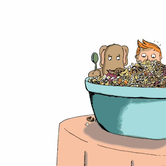 Phyllis-and-Lyle-Mixing-a-Giant-Snack-Ball